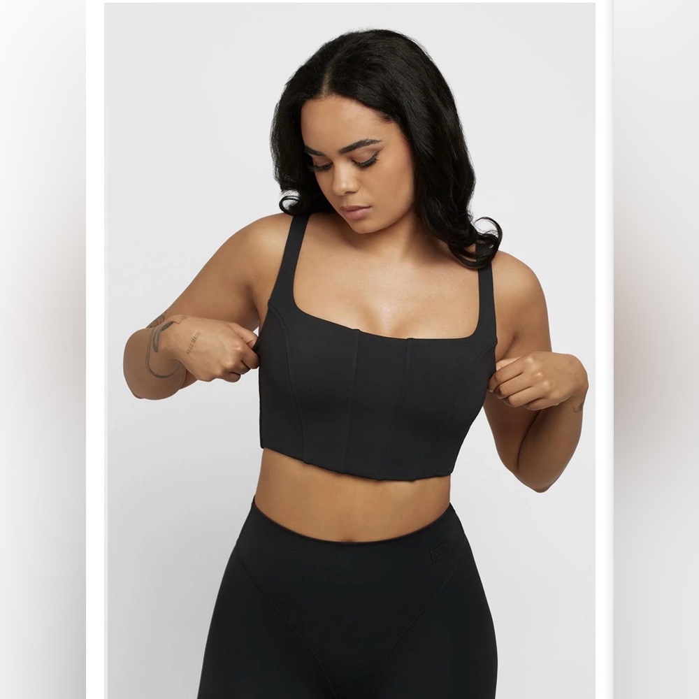 NAMA Body Butter Black corset top- Women. M
